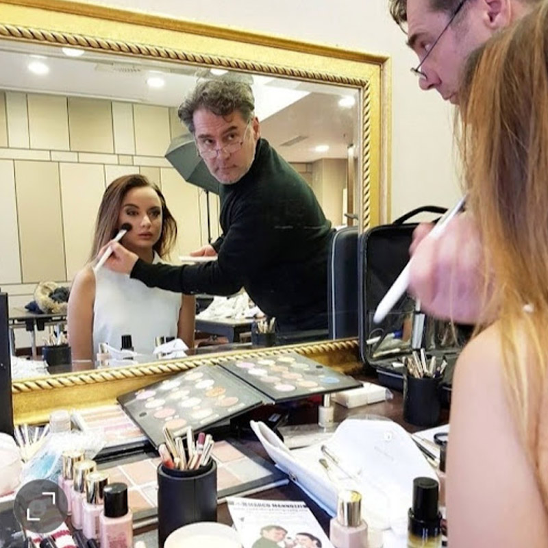 Make-up Moment in der Marco Mannozzi Lounge Berlin 10178 – Impression eines Looks, einer Beratung oder eines Workshops.