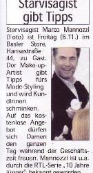 Make-up Moment in der Marco Mannozzi Lounge Berlin 10178 – Impression eines Looks, einer Beratung oder eines Workshops.